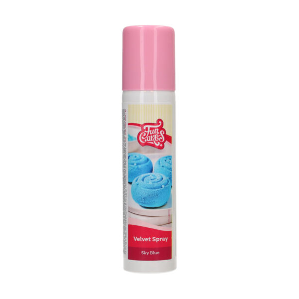 F41335 FunCakes Velvet Spray Sky Blue