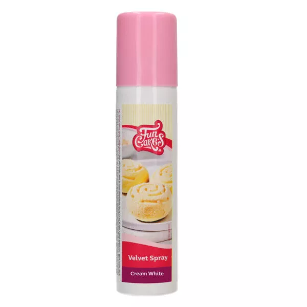 Velvet Spray Cream White