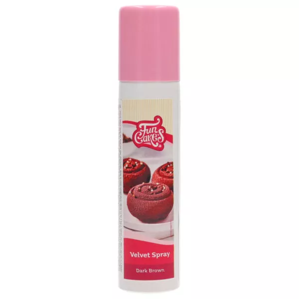 Samt-Spray Dunkelbraun