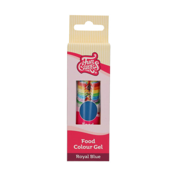 F44135 FunCakes Food Colour Gel Royal Blue