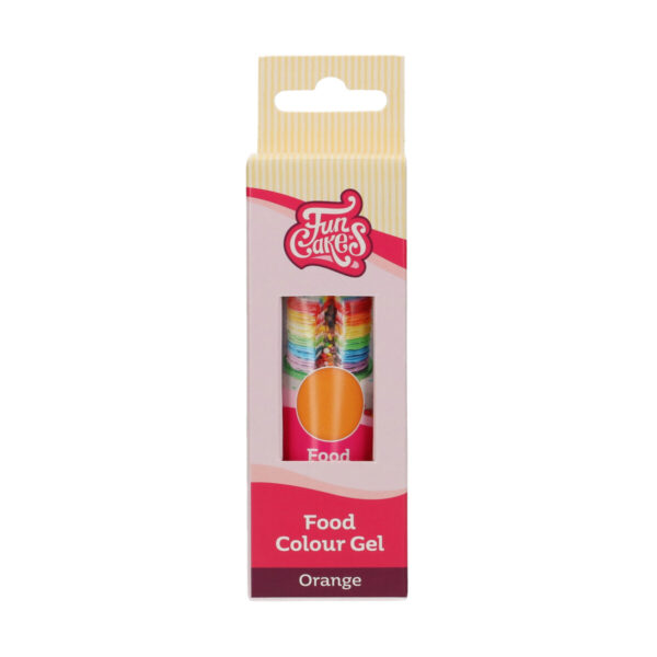 F44145 FunCakes Food Colour Gel Orange