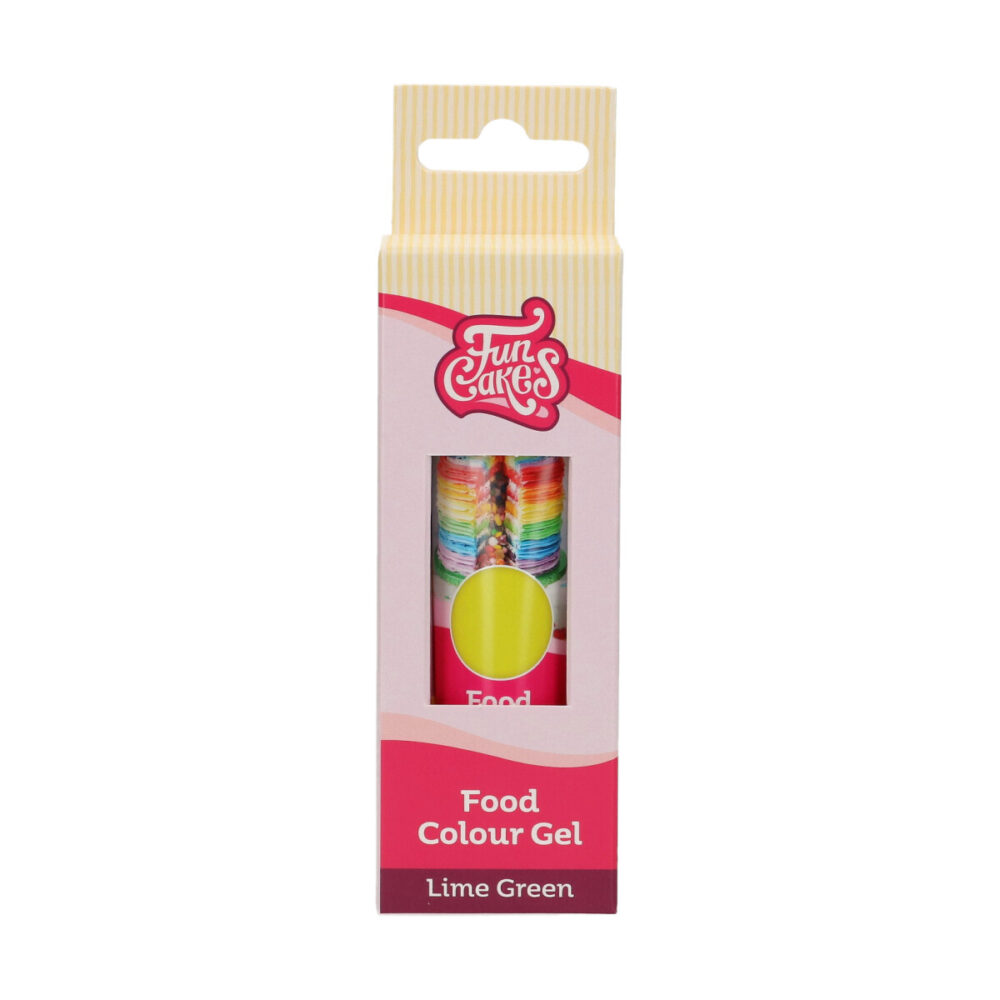 F44150 FunCakes Food Colour Gel Lime Green Packshot Food Colour Gel Limoengroen