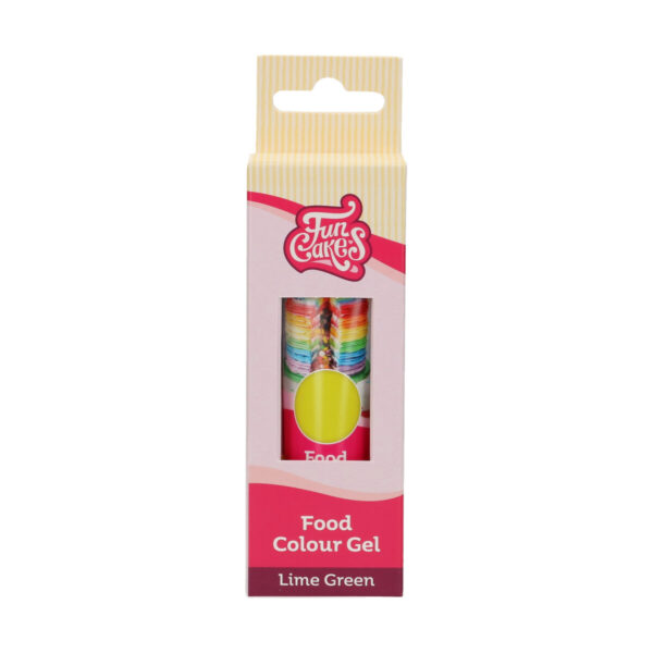 F44150 FunCakes Food Colour Gel Lime Green Packshot