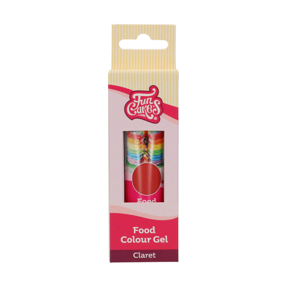 F44170 FunCakes Food Colou Gel Claret Food Colour Gel Claret