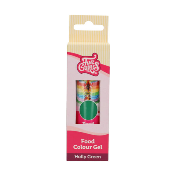 F44175 FunCakes Food Colour Gel Holly Green Packshot