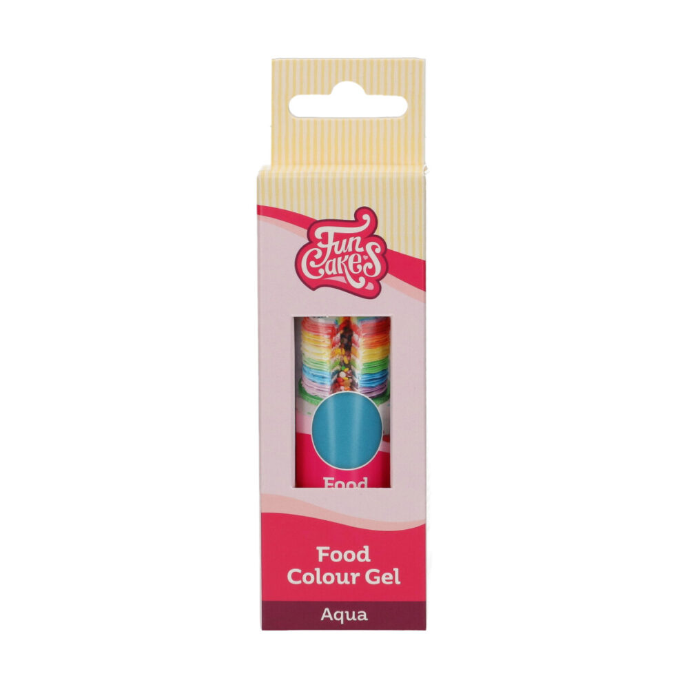 F44190 FunCakes Food Colour Gel Aqua Food Colour Gel Aqua