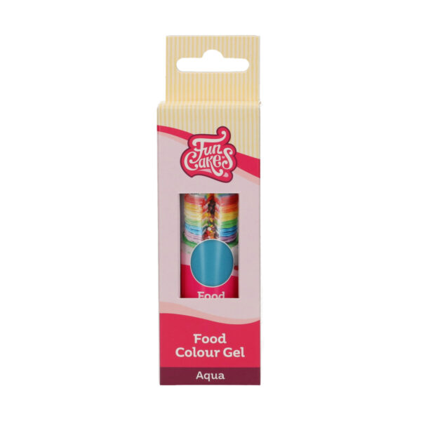 F44190 FunCakes Food Colour Gel Aqua