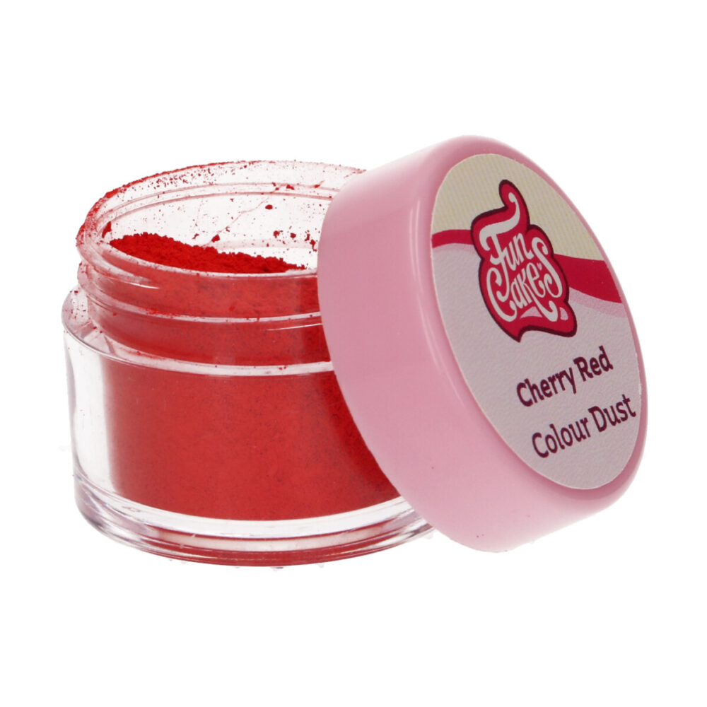 F45220 FunCakes Colour Dust Cherry Red Jar