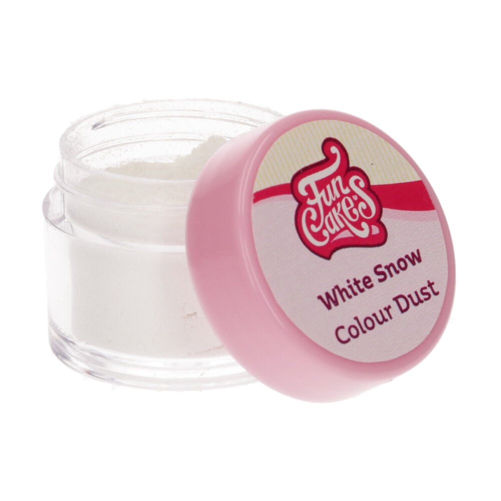 F45235 FunCakes Colour Dust White Snow Jar
