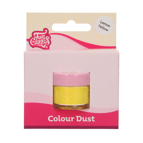 F45250 FunCakes Colour Dust Lemon Yellow