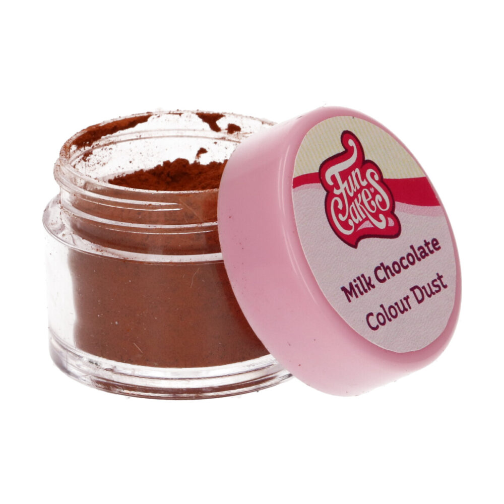 F45270 FunCakes Colour Dust Milk Chocolate Jar