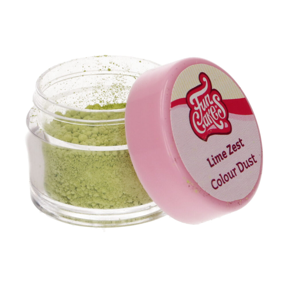 F45275 FunCakes Colour Dust Lime Zest Jar