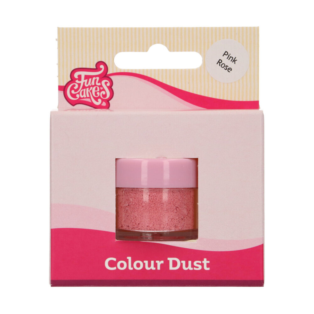 F45280 FunCakes Colour Dust Pink Rose Colour Dust Pink Rose