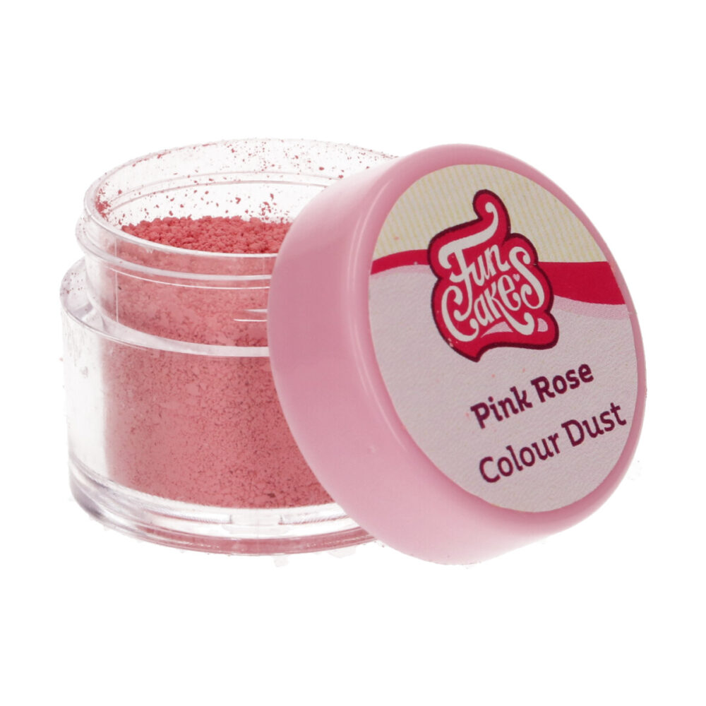 F45280 FunCakes Colour Dust Pink Rose Jar