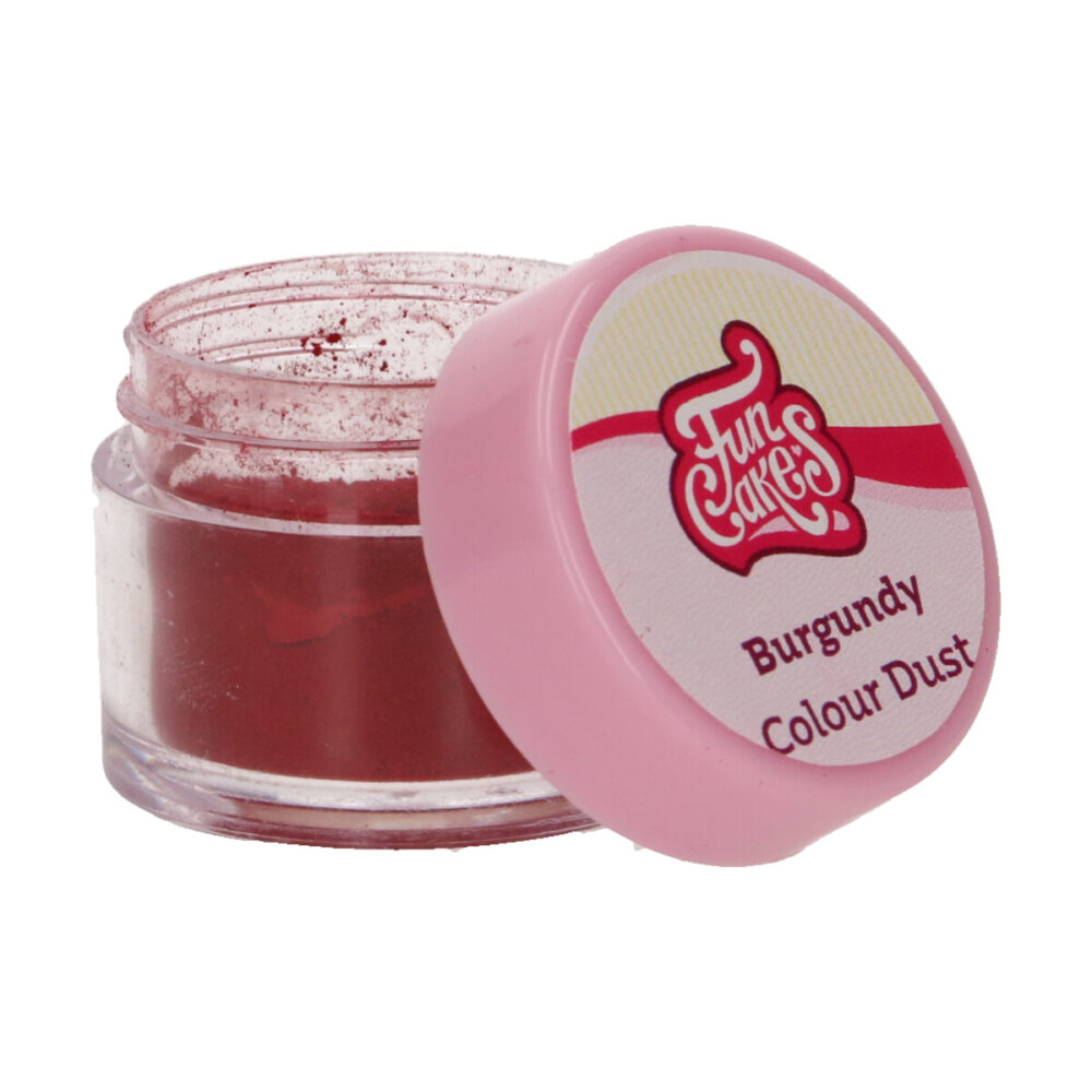 F45290 FunCakes Colour Dust Burgundy Jar