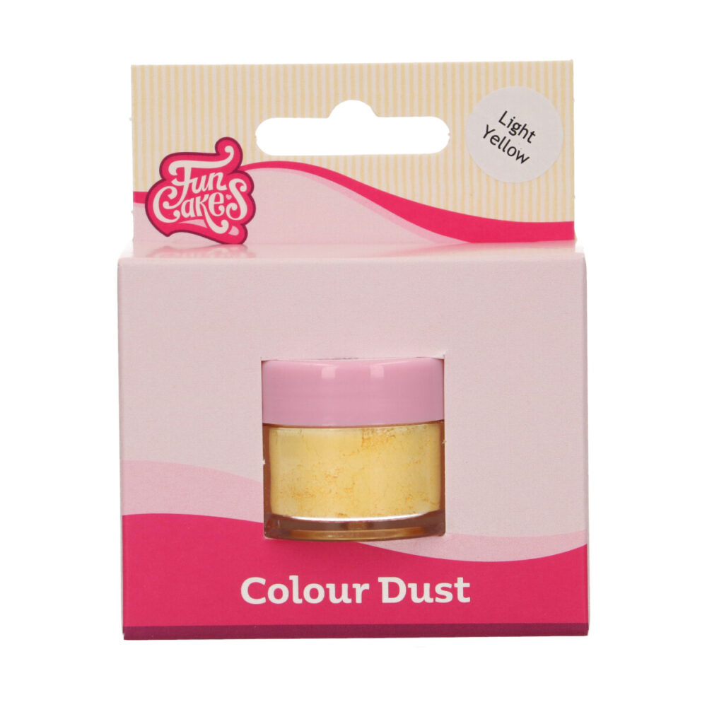 F45300 FunCakes Colour Dust Light Yellow Colour Dust Light Yellow