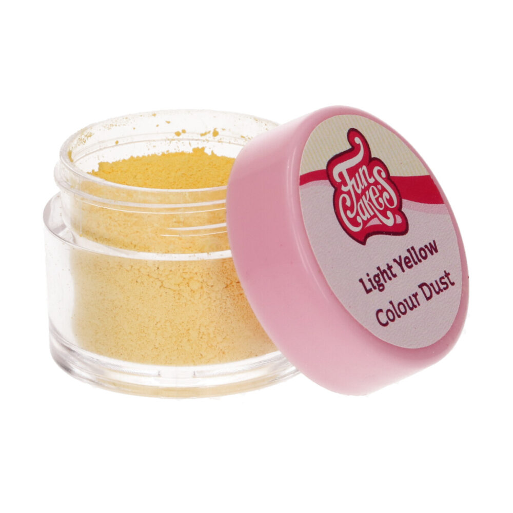 F45300 FunCakes Colour Dust Light Yellow Jar