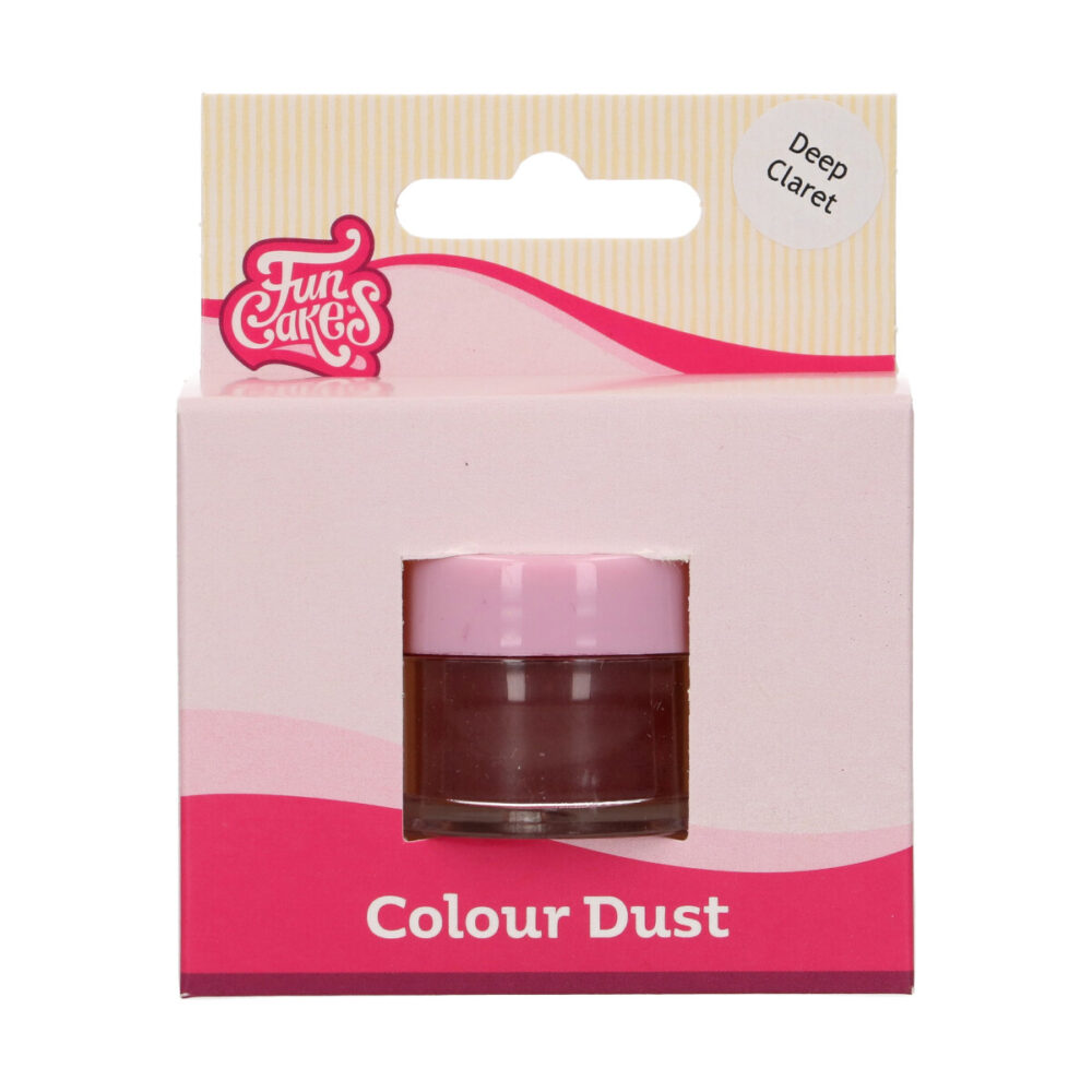 F45305 FunCakes Colour Dust Deep Claret Colour Dust Deep Claret