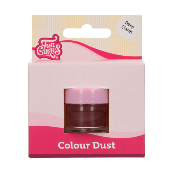 F45305 FunCakes Colour Dust Deep Claret