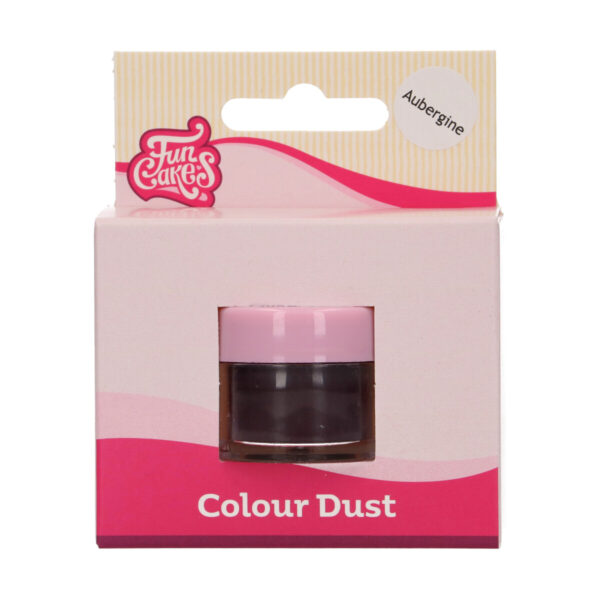 F45315 FunCakes Colour Dust Aubergine