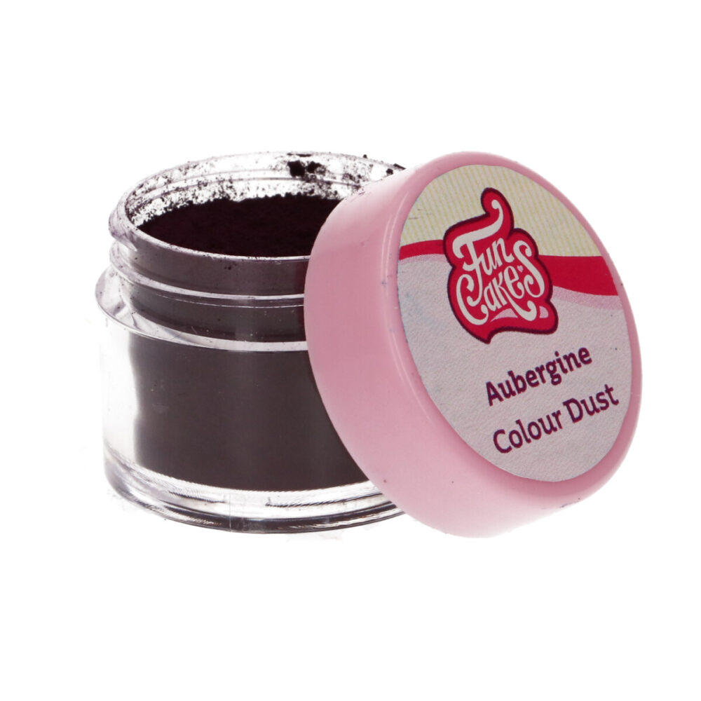 F45315 FunCakes Colour Dust Aubergine Jar