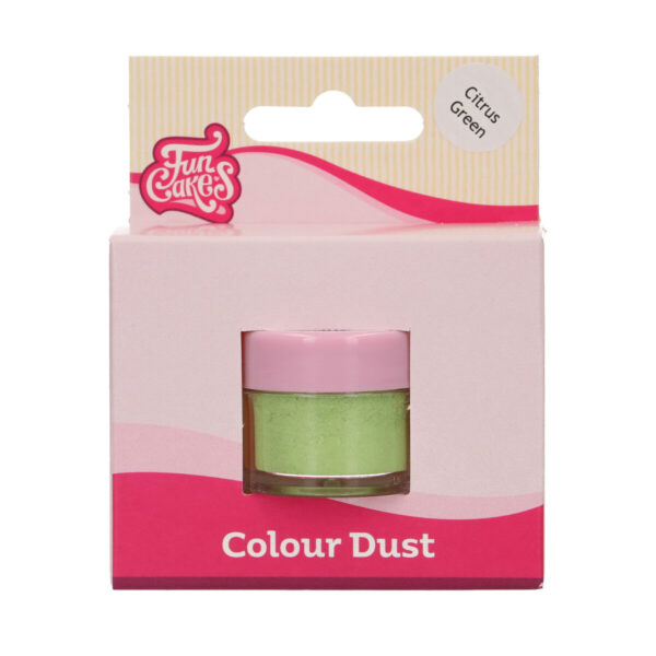 F45330 FunCakes Colour Dust Citrus Green