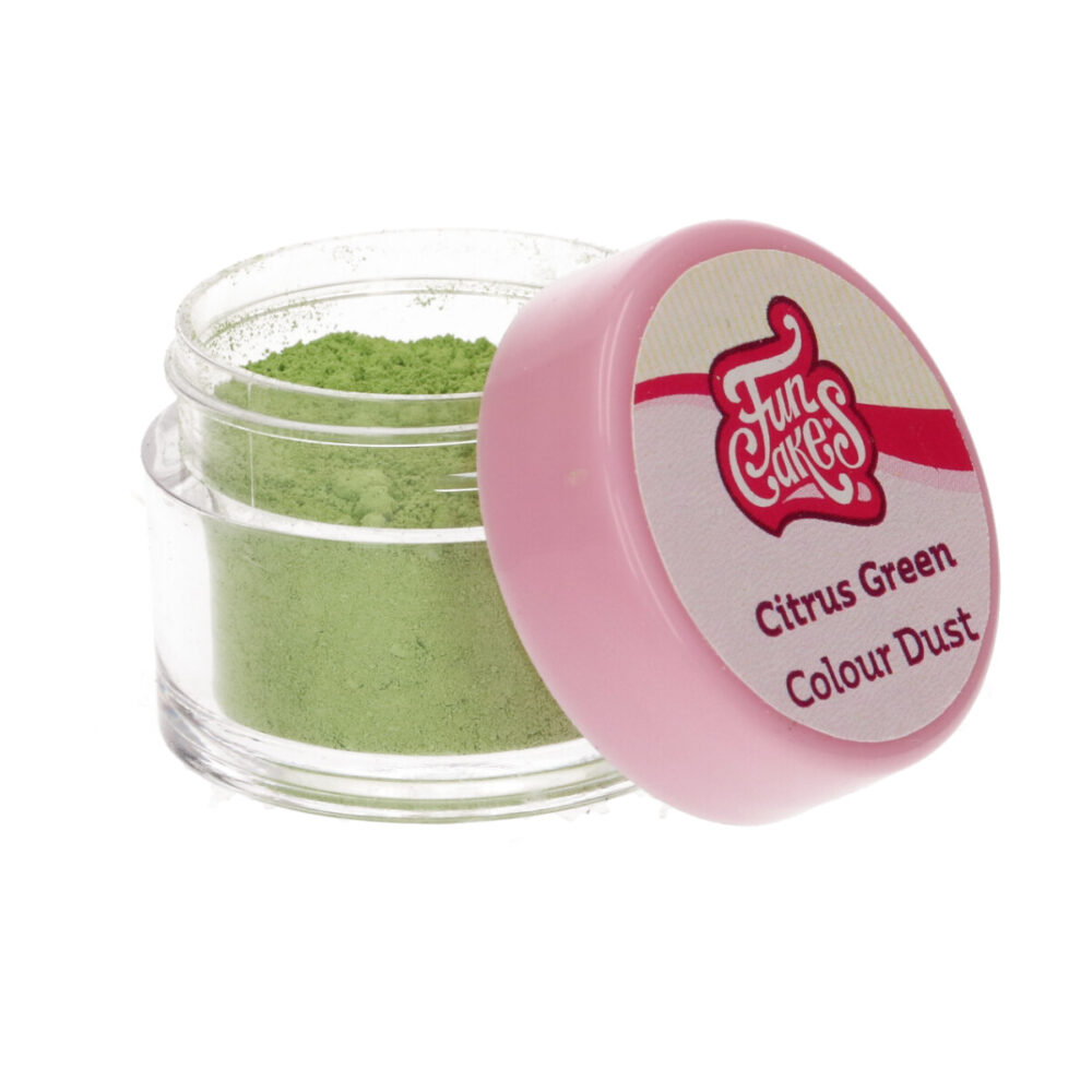 F45330 FunCakes Colour Dust Citrus Green Jar