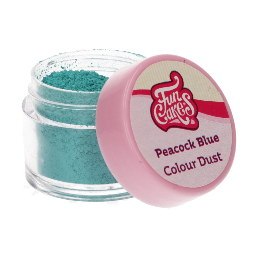 F45335 FunCakes Colour Dust Peacock Blue Jar