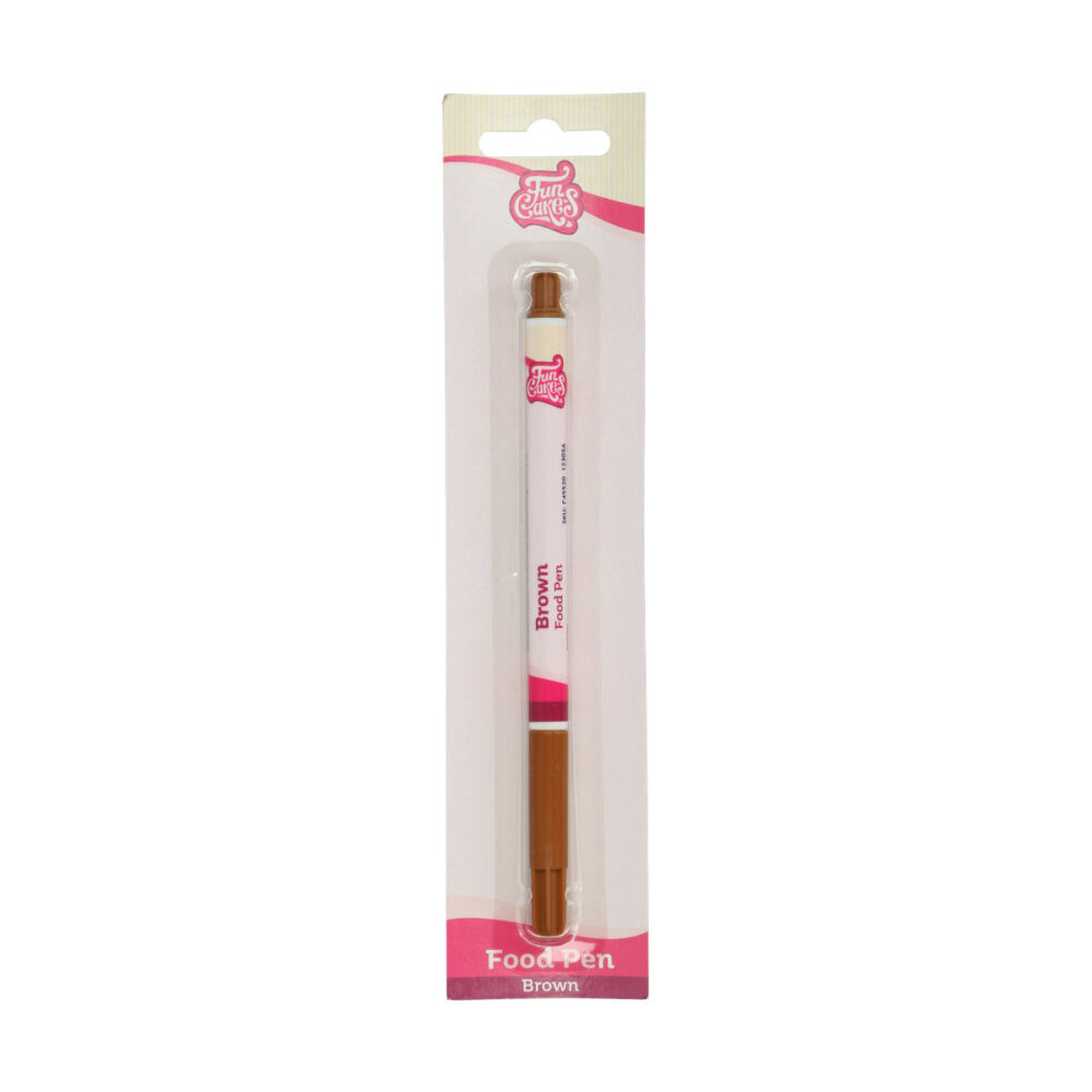 F45520 FunCakes Food Pen Brown2 Food Pen Brown