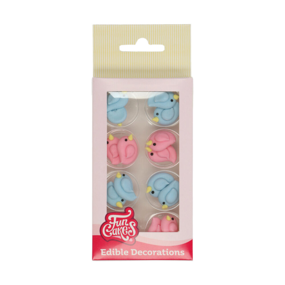 F50150 FunCakes Edible Decorations Love Birds Suikerdecoratie Tortelduifjes
