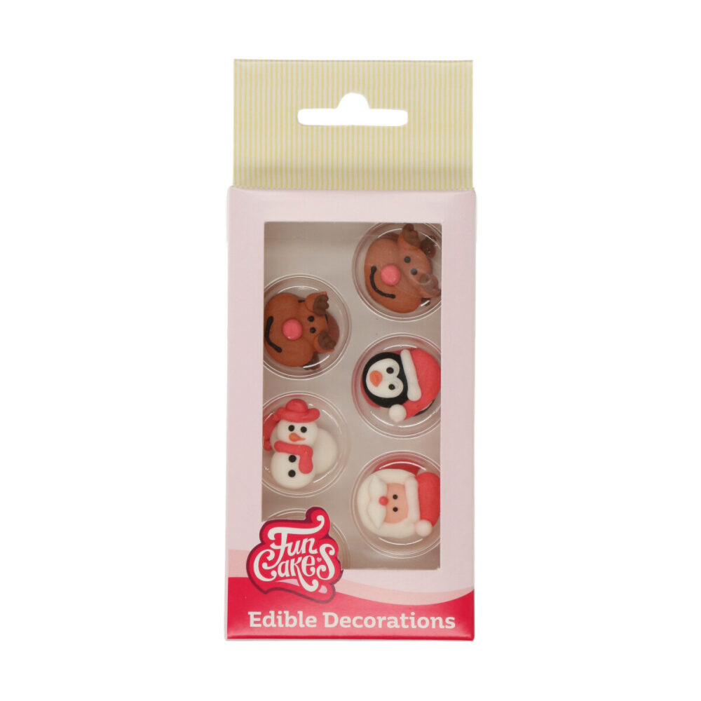 F50250 FunCakes Edble Decorations Christmas Suikerdecoratie Kerstmis