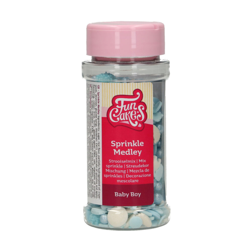 F51160 FunCakes Sprinkle Medley Baby Boy 50g