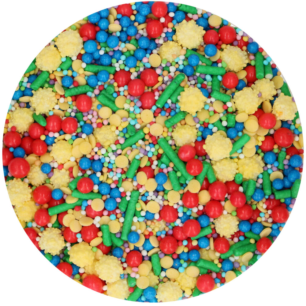 F51430 FunCakes Sprinkle Medley Cricus 65g Sprinkles