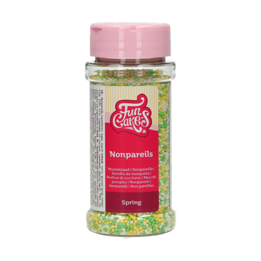 F51555 FunCakes Nonpareils Spring 80g Musketzaad Voorjaar