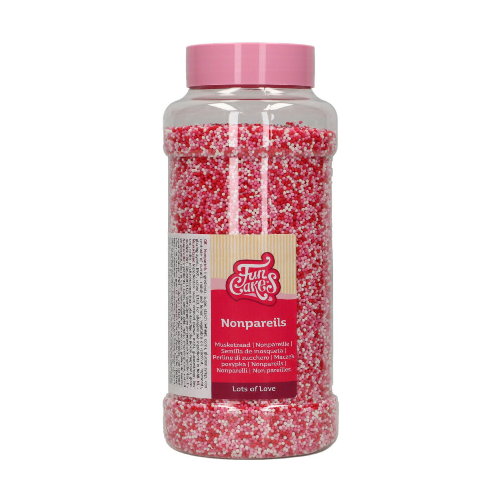 F51615 FunCakes Nonpareils Lots Of Love 800g