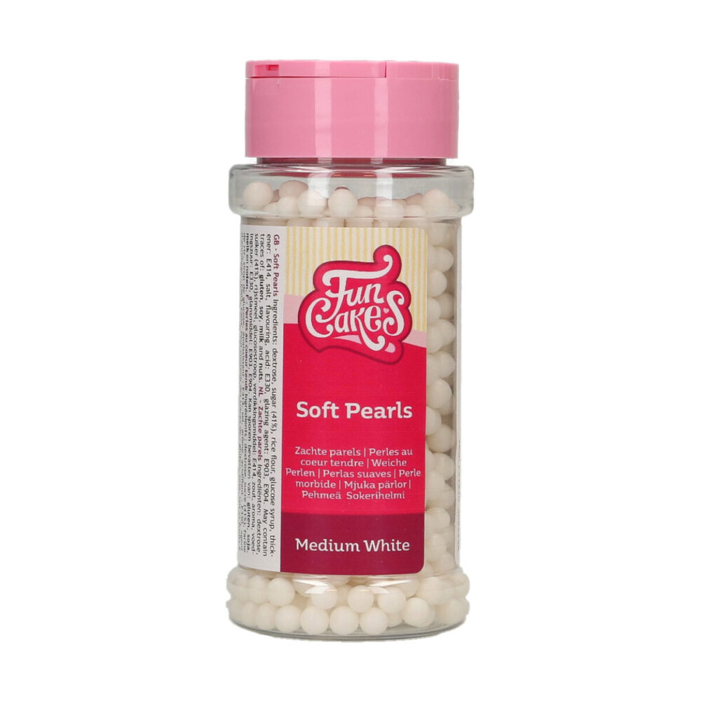 White Edible Pearls for Cake Decorating 5.1 OZ | White Sprinkles | Cake  Pearls Edible White | White Pearl Sprinkles | Kosher Certified White Sugar