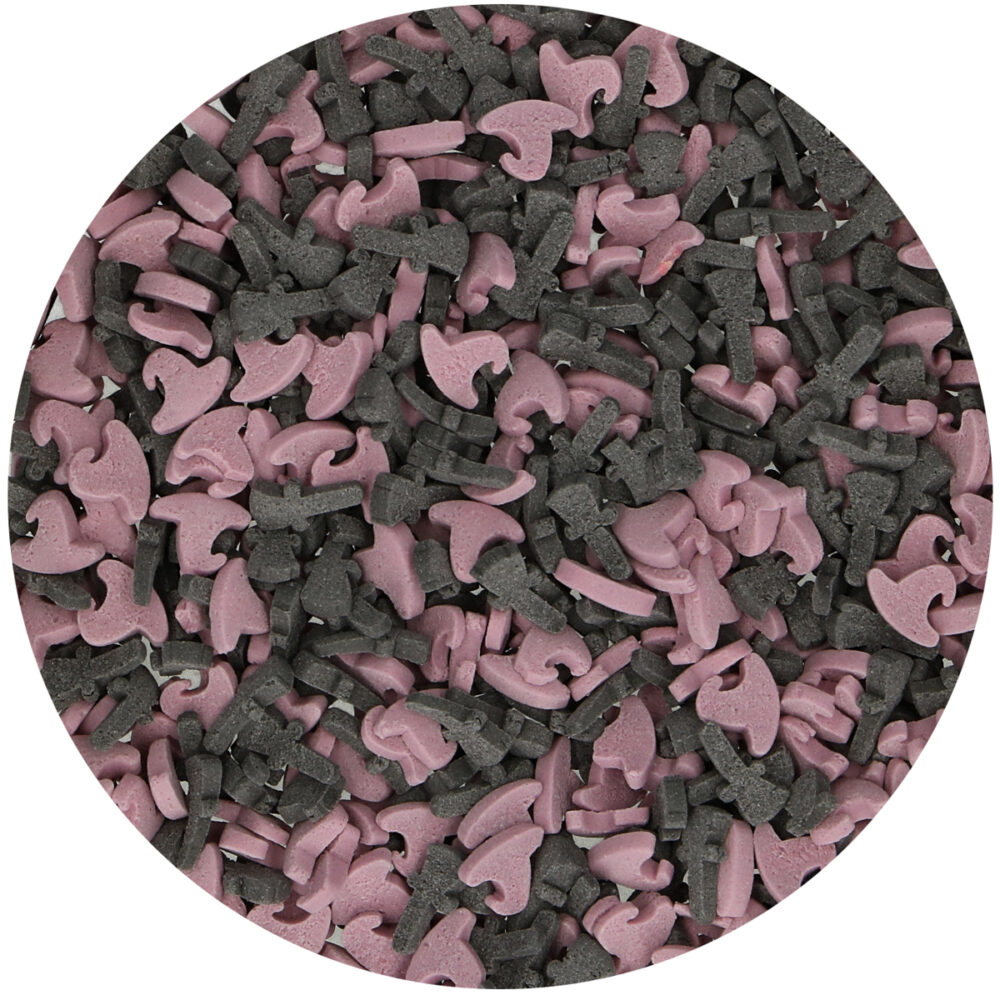 F52675 FunCakes Witch Hat Broom Mix Sprinkles