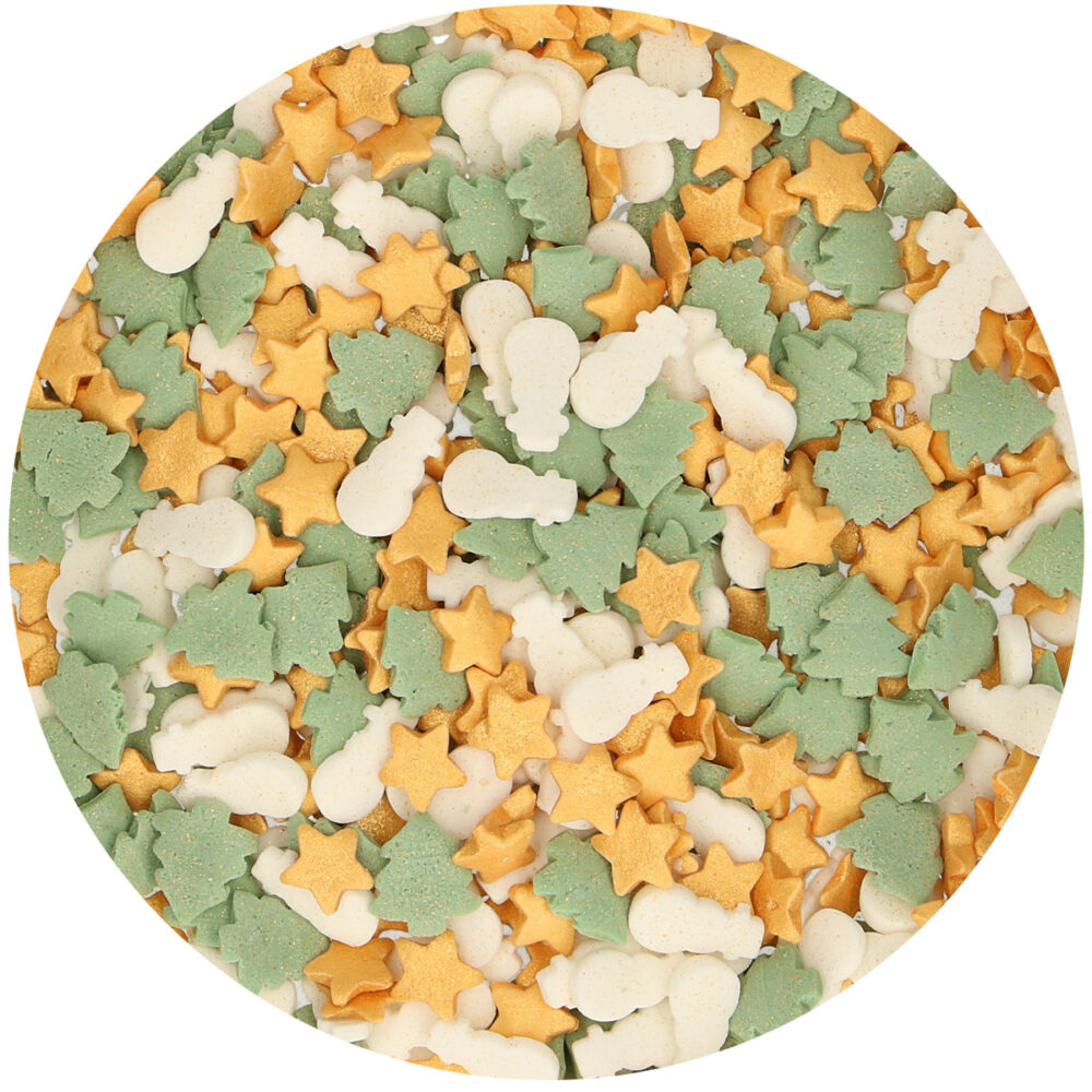 F52695 FunCakes Christmas Mix Sprinkles
