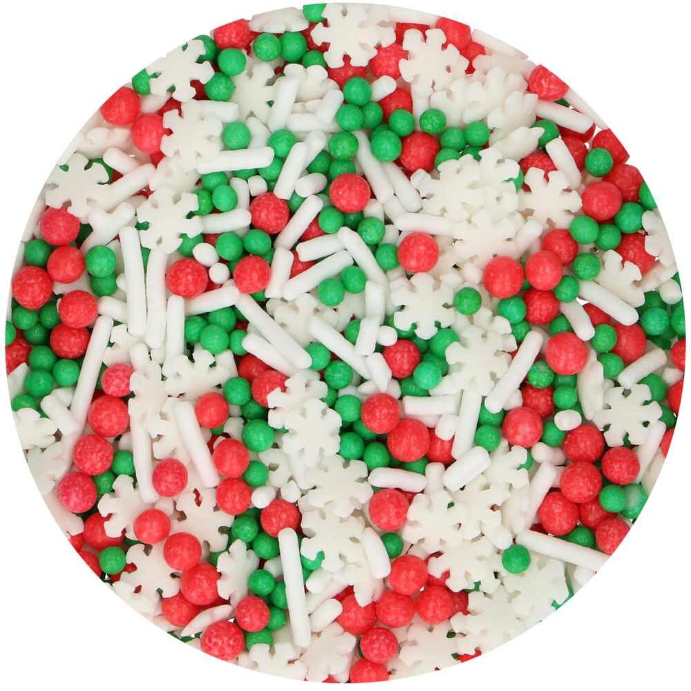 F52890 FunCakes Sprinkle Medley Christmas 180g Sprinkles