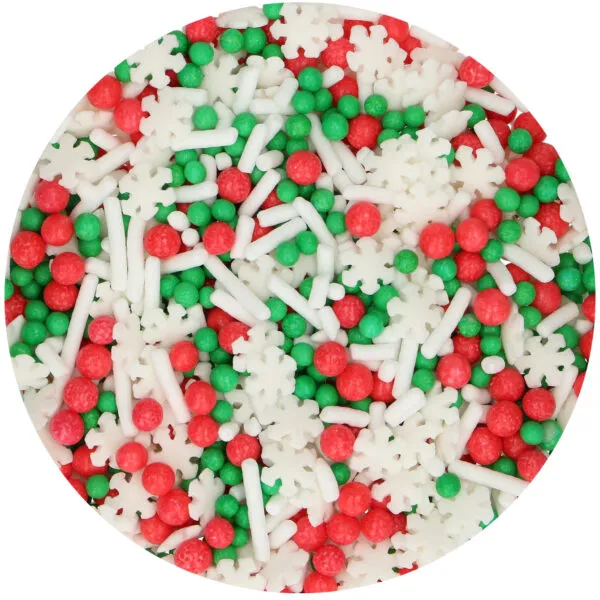 Merry and Bright Sprinkles Mix  Modern Christmas Sprinkles Medley