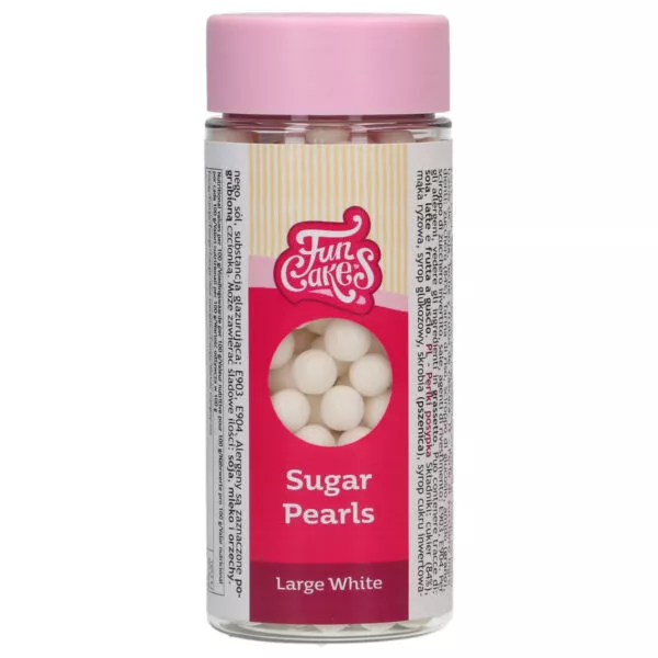 Sugar Pearls Large White