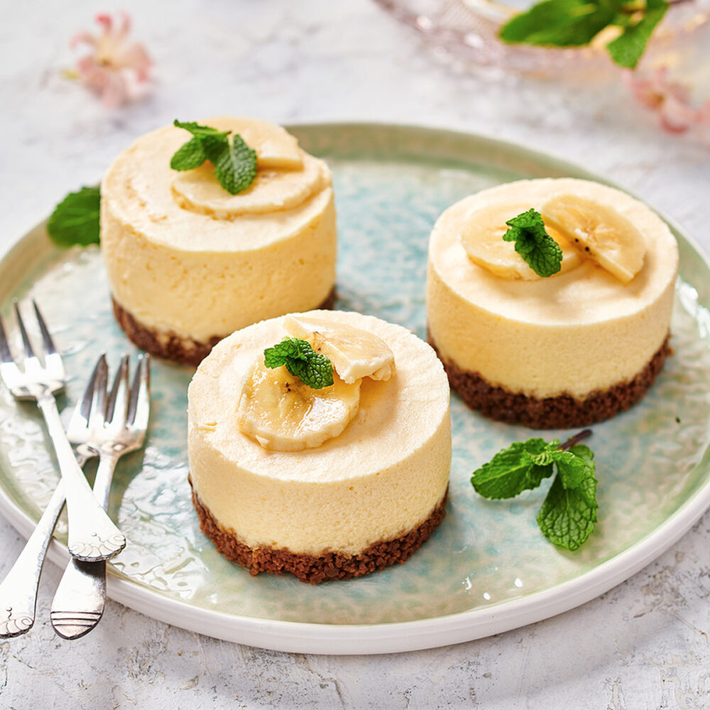 F54310 FunCakes Mix Voor Bavarois Banaan Ambiance Image