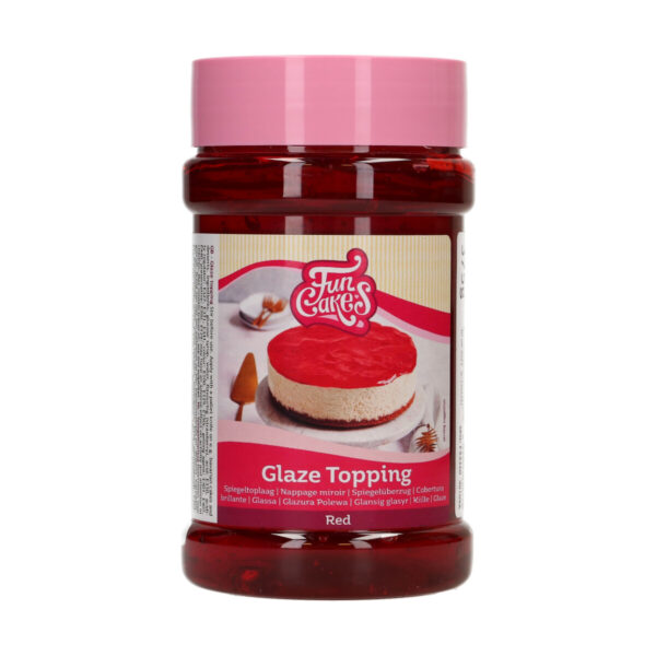 F54360 FunCakes Glaze Topping Red
