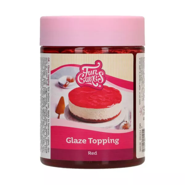 Glaze Topping Cobertura Rojo