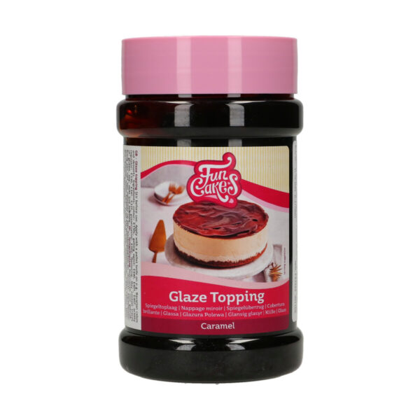 F54365 FunCakes Glaze Topping Caramel 375g