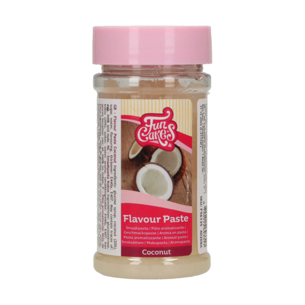 F56135 FunCakes Flavour Paste Coconut Smaakpasta Kokos