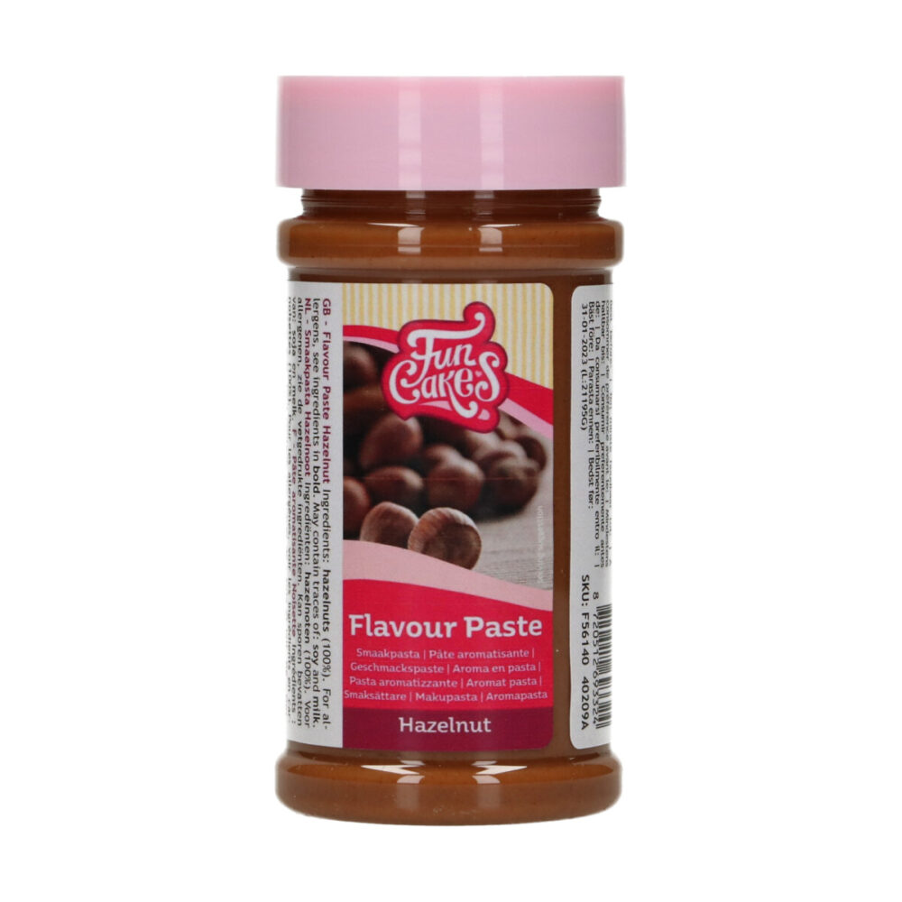 F56140 FunCakes Flavour Paste Hazelnut Smaakpasta Hazelnoot
