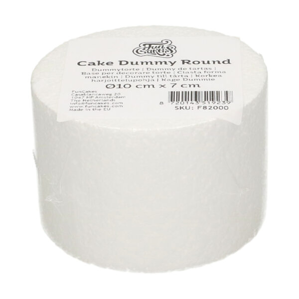 F82000 FunCakes Cake Dummy Round 10cm