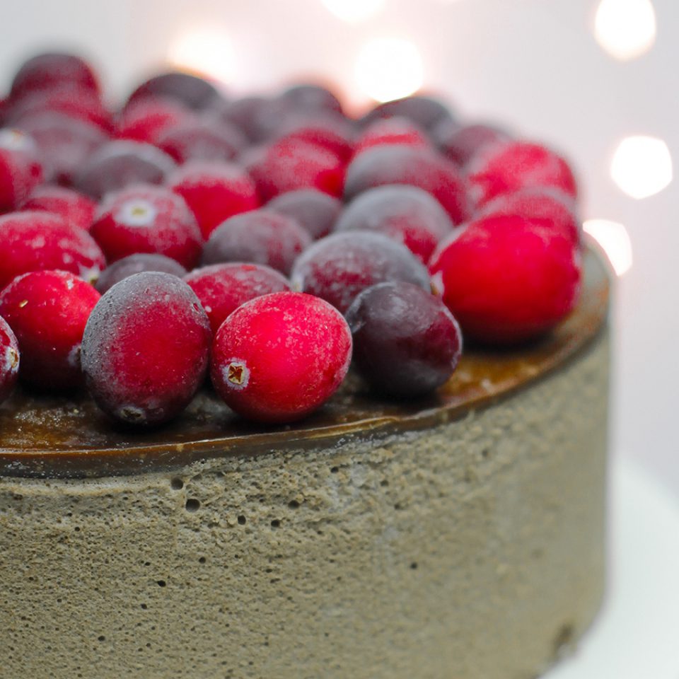 Chocolade bavarois fruit taart