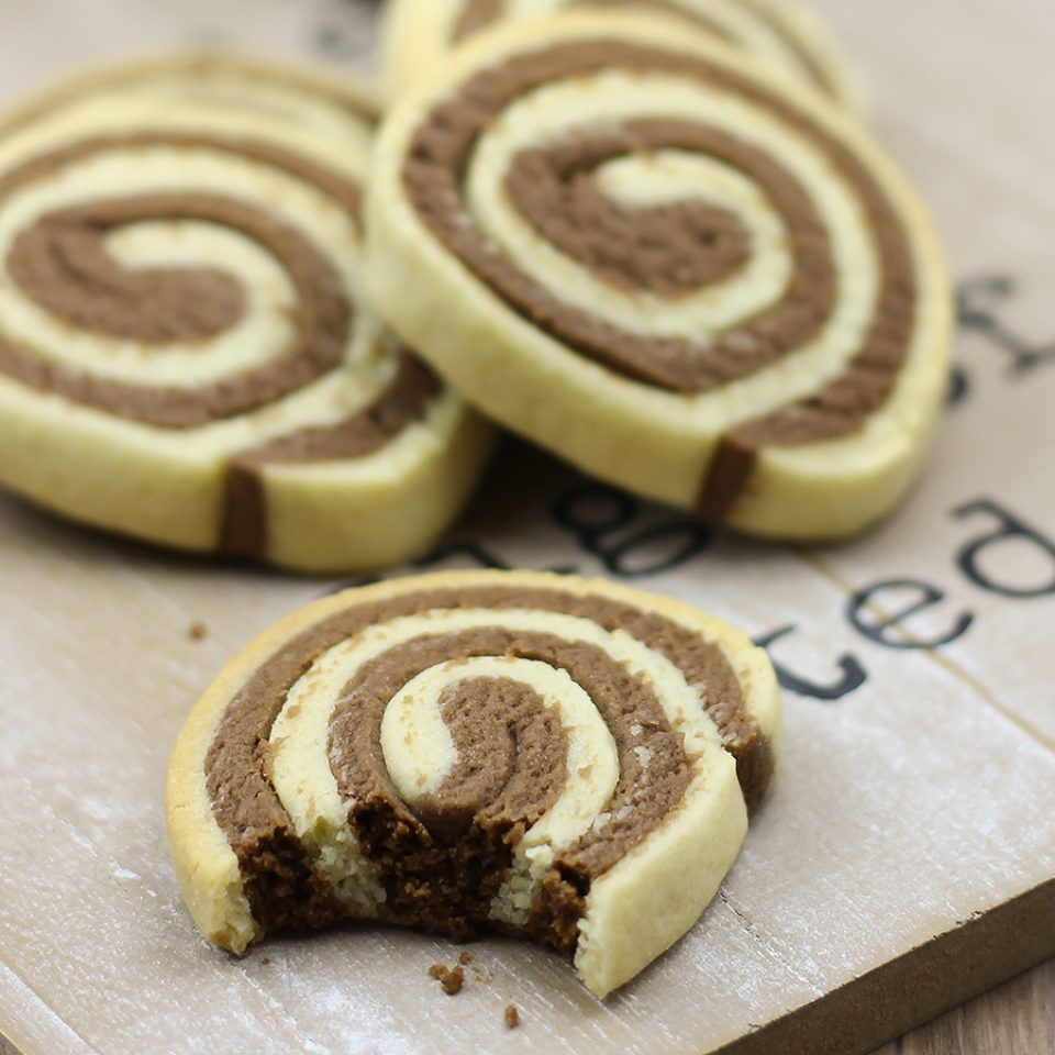 Chocolade swirl koekjes